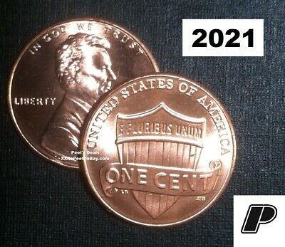 (2 Coins) 2021 P&d Lincoln Penny Cent Set Bu From Rolls -mr_peet