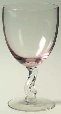 Fostoria Contour Pink Water Goblet 145860