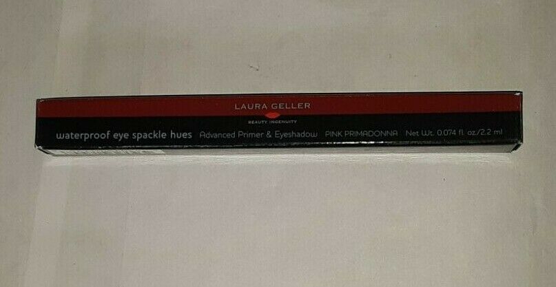 Laura Geller Waterproof Eye Spackle Hues Primer & Eyeshadow Pink Primadonna Nib