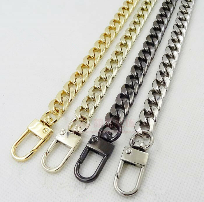 Purse Chain Strap Gold Handle Shoulder Crossbody Handbag Metal Replacement Bag