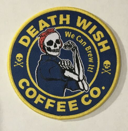 Death Wish Coffee Company Rosie The Riveter Limited Edition Patch