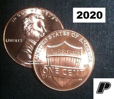 (2 Coins) 2020 P&d Lincoln Penny 1 Cent Set Bu From Bank Rolls - Mr_peet
