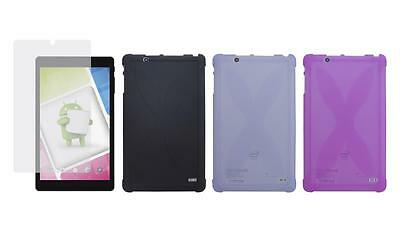 Tpu Cover Case + Screen Protector For Nextbook Ares 8a (nx16a8116s) Tablet 2017