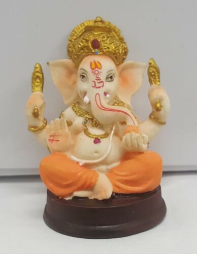 Ganesh Idol For Car Dashboard - Hindu Ganesha Statue Elephant God- Ganpati Lord