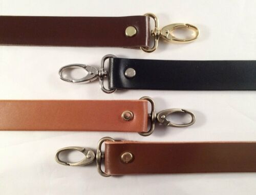 1" Cowhide Leather Cross Body Or Shoulder Purse Bag Replacement Strap 8 Lengths